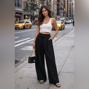 NWOT Reformation Asher Linen Wide Leg Pants | Size 2 | Matching Top Available